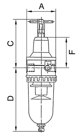 RIEGLER filter regulator standard thread mm 15.39 ( 4588880461 )