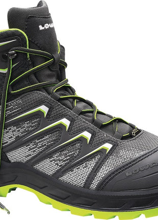 LOWA safety boots Larrox Work GTX grey Mid size 44 grey/green ( 8000469069 )
