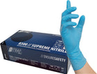 Rękawiczki jednorazowe NITRAS SUPREME NITRILE rozmiar M niebieskie ( 8000236475 )