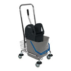 Carro de limpieza SPRINTUS Cubo 1 x 27 l, prensa, cesta de almacenamiento ( 9000472002 )
