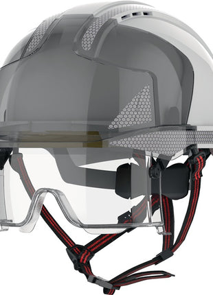 Casco de escalada industrial JSP EVO® VISTAlens® Dualswitch™ blanco/ahumado (4000370818)