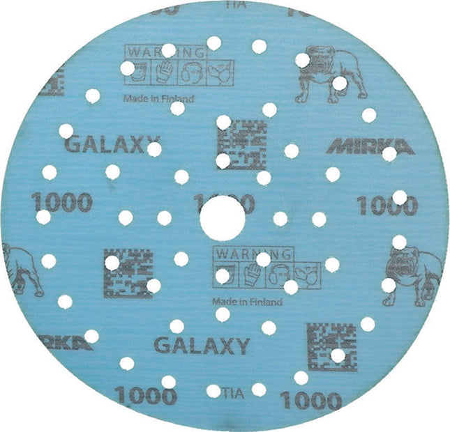 MIRKA adhesive sanding disc GALAXY Grip Multifit 150 mm grit 1000 ( 4000845351 )