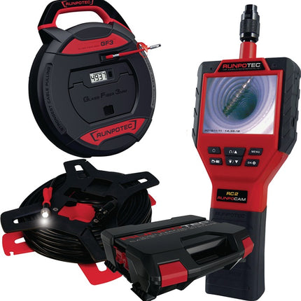 RUNPOTEC telecamera per tubi RUNPOCAM RC2 lunghezza cavo 30 m ( 4000818699 )