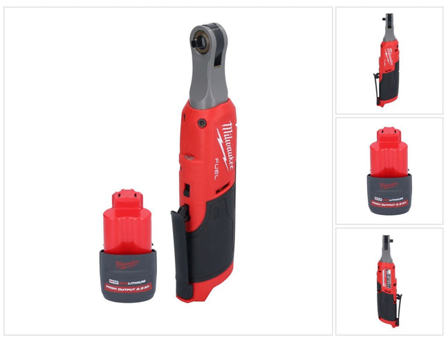 Milwaukee M12 FHIR14-251 cricchetto a batteria 12 V 47 Nm 1/4" brushless + 1x batteria ricaricabile 2,5 Ah - senza caricabatterie