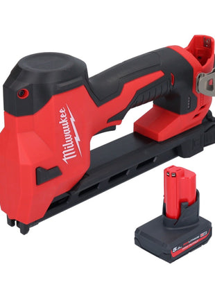 Pinza a batteria Milwaukee M12 BCST-501 12 V 19 x 25,4 mm + 1x batteria ricaricabile 5,0 Ah - senza caricabatterie