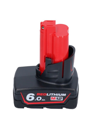 Pinza a batteria Milwaukee M12 BCST-601 12 V 19 x 25,4 mm + 1x batteria ricaricabile 6,0 Ah - senza caricabatterie