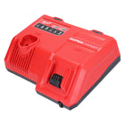 Cargador rápido Milwaukee M12-18SC 12 V / 18 V 13,5 amperios (4932471735) para baterías Li-Ion