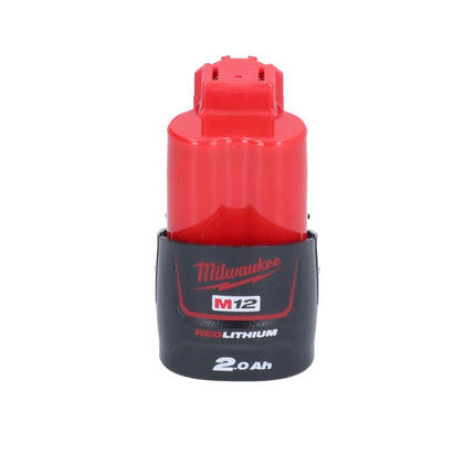 Pistola de cartuchos a batería Milwaukee M12 PCG/310-201 12 V 310 ml + 1x batería 2,0 Ah - sin cargador