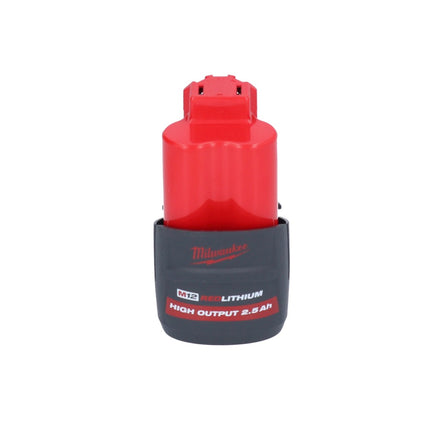 Milwaukee M12 PCG/310-251 cordless cartridge gun 12 V 310 ml + 1x battery 2.5 Ah - without charger