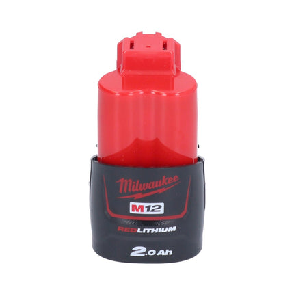 Milwaukee M12 BIW38-201 cordless impact wrench 12 V 135 Nm 3/8" + 1x rechargeable battery 2.0 Ah - without charger