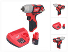 Milwaukee M12 BIW38-201 cordless impact wrench 12 V 135 Nm 3/8
