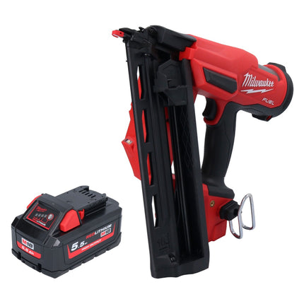 Milwaukee M18 FN16GA-551 Chiodatrice a batteria 18 V 32 - 64 mm brushless + 1x batteria 5,5 Ah - senza caricabatterie