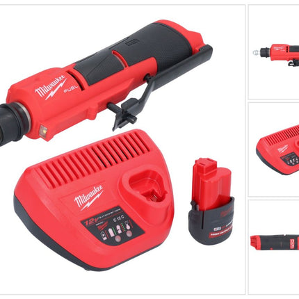 Milwaukee M12 FTB-251 Akku Reifenaufrauer 12 V 7/16" Hex Brushless + 1x Akku 2,5 Ah +  Ladegerät 