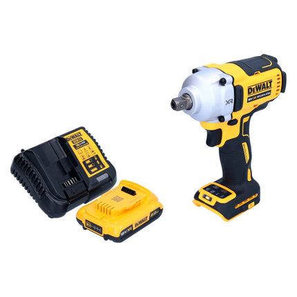 DeWalt DCF 892 D1 Akumulatorowy klucz udarowy 18 V 812 Nm 1/2" bezszczotkowy + 1x akumulator 2,0 Ah + ładowarka
