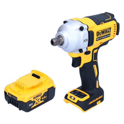 DeWalt DCF 892 N cordless impact wrench 18 V 812 Nm 1/2" brushless + 1x rechargeable battery 5.0 Ah - without charger