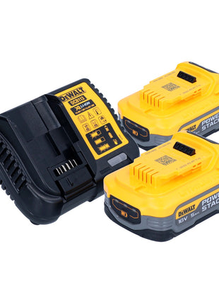 DeWalt DCF 892 H2 cordless impact wrench 18 V 812 Nm 1/2" brushless + 2x Powerstack battery 5.0 Ah + charger