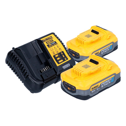 Llave de impacto a batería DeWalt DCF 892 H2 18 V 812 Nm 1/2" sin escobillas + 2x batería Powerstack 5,0 Ah + cargador