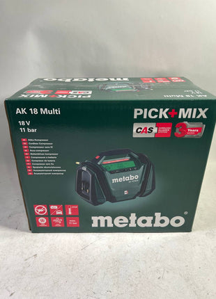 Metabo AK 18 Multi Akku Kompressor 18 V 11 bar Solo 600794850 Leicht Gebraucht 1 - toolbrothers