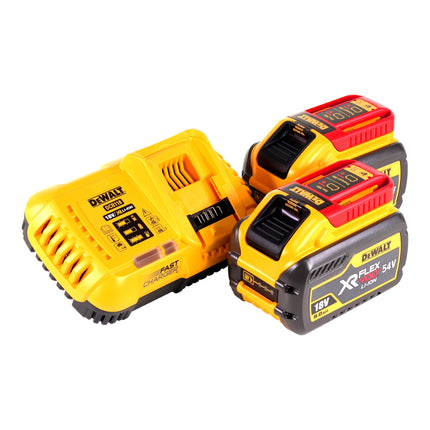 DeWalt DCS 579 X2T Akumulatorowa pilarka tarczowa 54 V FlexVolt 190 mm bezszczotkowa + 2x akumulator 9,0 Ah + ładowarka + TSTAK