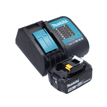 Motosierra a batería Makita DUC 150 SF01 18 V 15 cm sin escobillas + 1x batería 3,0 Ah + cargador