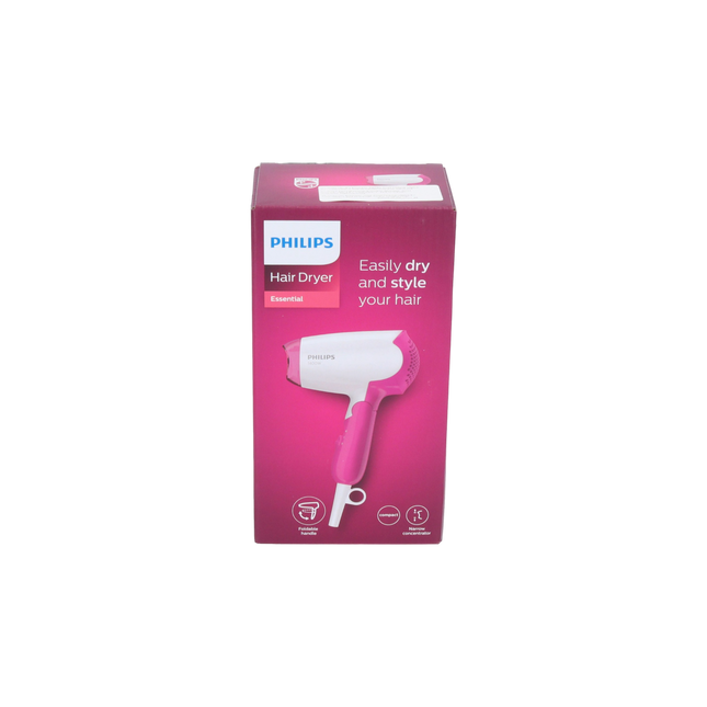 Philips BHD 003/00 DryCare Essential secador de pelo 1400 vatios blanco / rosa