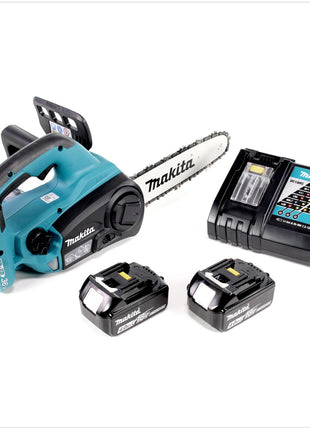 Makita DUC 252 RM Akku Kettensäge 36V ( 2x18V ) 25 cm + 2x 4,0 Ah Akku + Ladegerät - Toolbrothers