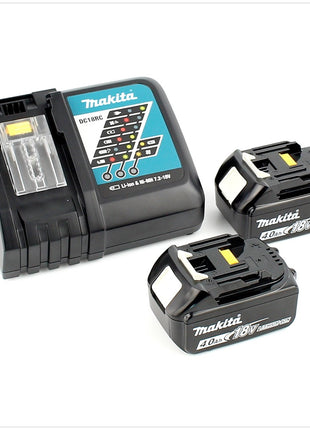 Makita DUC 252 RM Akku Kettensäge 36V ( 2x18V ) 25 cm + 2x 4,0 Ah Akku + Ladegerät - Toolbrothers