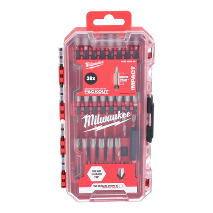 Juego de puntas Milwaukee Shockwave Impact Duty 38 piezas (4932492009) PH / PZ / TX