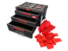 Milwaukee PACKOUT 2 + 1 Drawer Tool Box Tool case 363 x 564 x 414 mm ( 4932493190 ) Drawer organiser