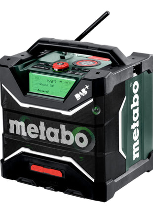 Metabo RC 12 18 32 W BT DAB+ bezprzewodowy radiotelefon budowlany 12 - 18 V IP 54 ( 600779850 ) - bez akumulatora, bez ładowarki