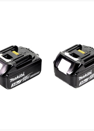 Makita DUC 252 F2 Akku Kettensäge 36V ( 2x18V ) 25 cm + 2x 3,0 Ah Akku - ohne Ladegerät - Toolbrothers