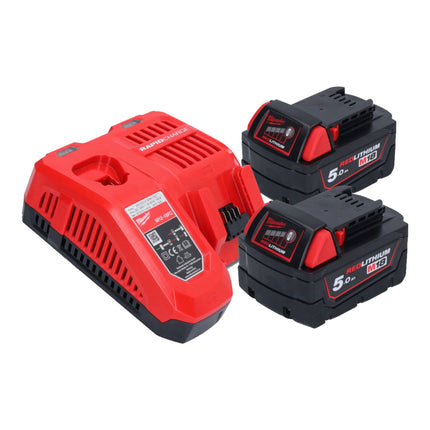 Avvitatore a secco a batteria Milwaukee M18 FSG-502X 18 V 13 Nm brushless + 2x batteria ricaricabile 5,0 Ah + caricabatterie + scatola HD