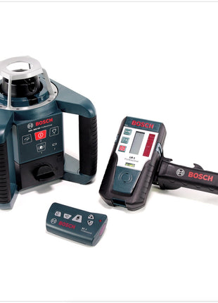 Bosch GRL 300 HV Rotationslaser + Fernbedienung RC1 + Laserempfänger LR1 + Universalhalterung WM4 + Koffer ( 0601061504 ) - Toolbrothers