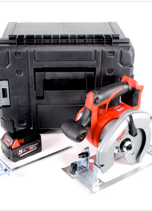 Milwaukee HD18CS-501 Akku Handkreissäge 18V 165 mm + 1x Akku 5,0Ah + TSTAK - ohne Ladegerät - Toolbrothers
