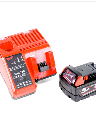 Milwaukee HD18CS-501 Akku Handkreissäge 18V 165 mm + 1x Akku 5,0Ah + Ladegerät + TSTAK - Toolbrothers