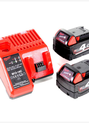 Milwaukee M18 BMT-402C Akku Multifunktionswerkzeug + 2x Akku 4,0Ah + Ladegerät + TSTAK - Toolbrothers