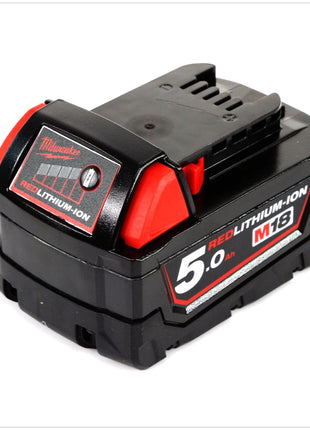 Milwaukee M18 BMT 18 V Akku Multi Funktions Werkzeug in Stanley Box + M18 B5 5,0 Ah Akku - Toolbrothers