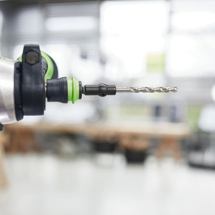 Juego de brocas helicoidales Festool HSS D 8.0/75 CE/M (495308) para taladros de batería y taladros de percusión Festool con soporte FastFix y portaherramientas WH-CE CENTROTEC