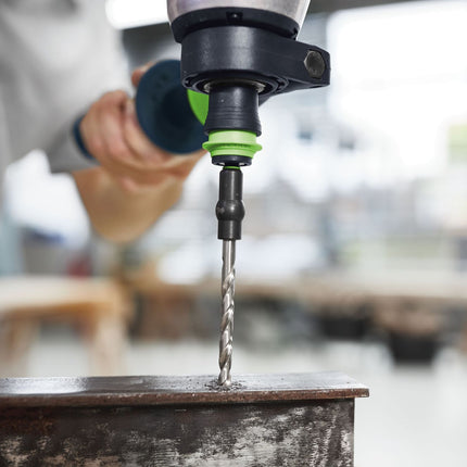 Juego de brocas helicoidales Festool HSS D 8.0/75 CE/M (495308) para taladros de batería y taladros de percusión Festool con soporte FastFix y portaherramientas WH-CE CENTROTEC