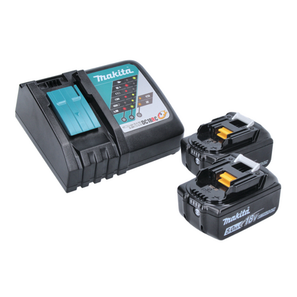 Makita DJR 186 RTK Akku Reciprosäge Säbelsäge 18 V + 2x Akku 5,0 Ah + Ladegerät + Koffer - Toolbrothers