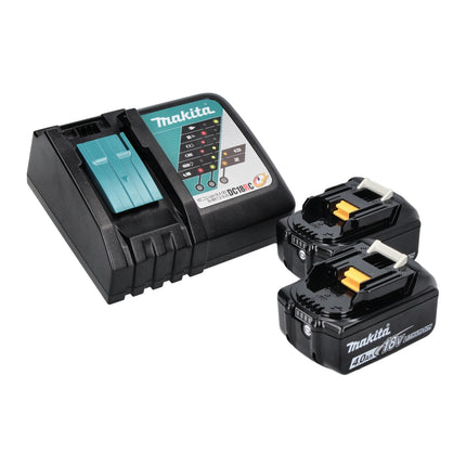Makita DTD 152 RMJ 18 V Li-Ion Akku Schlagschrauber im Makpac mit 2x 4,0 Ah Akku und 1x Schnell Ladegerät - Toolbrothers