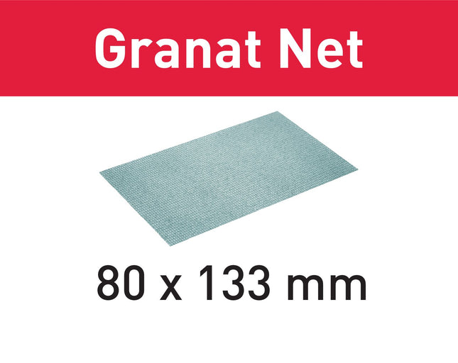 Festool Granat STF 80x133 P80 Net/50 Abrasive Net- 50 pcs. (203285)