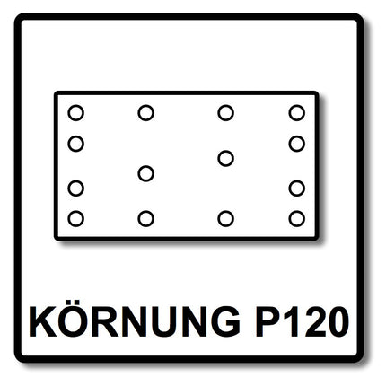 Festool STF 80x133 P120 Granat Net/50 Abrasive Net - 50 pcs. (203287)