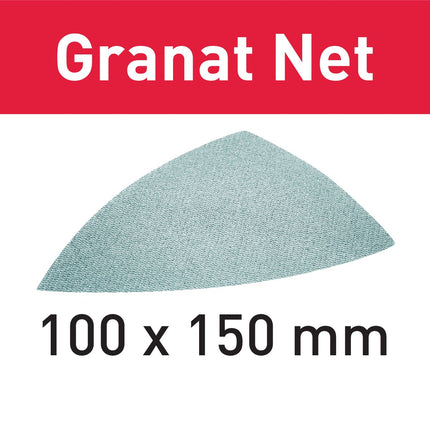 Festool Abrasivo a rete Granat Net STF DELTA P80 GR NET/50 - 50 pz. ( 203320 )