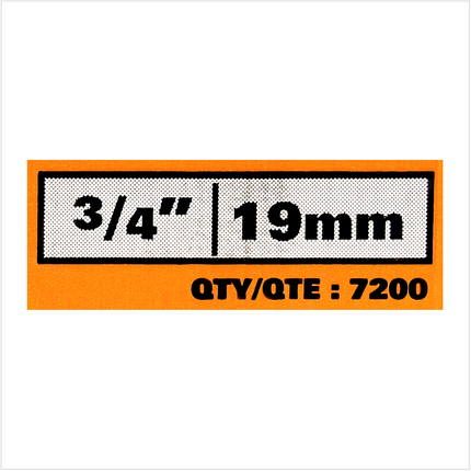 Bostitch CR19GAL Galvanisierte Dachpappnagel 3.05-19 GAL8 7.2M 3/4" / 19 mm glatt - 7200 Stück - Toolbrothers