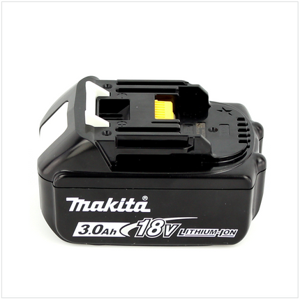 Makita DGA 504 F1J 18 V Cordless Angle Grinder 125 mm Brushless + MAKPAC Carry Case + 1 x Battery BL 1830 3,0 Ah - without charger