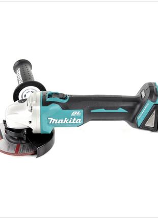 Makita DGA 504 M1J 18 V Meuleuse sans fil Ø 125 mm brushless + Coffret de transport MAKPAC + 1x Batterie BL 1840 4,0 Ah - sans Chargeur
