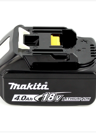 Makita DGA 504 M1J 18 V Meuleuse sans fil Ø 125 mm brushless + Coffret de transport MAKPAC + 1x Batterie BL 1840 4,0 Ah - sans Chargeur