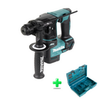 Makita DHR 171 Z Akku Bohrhammer 18 V 1,2 J SDS-Plus Brushless + Makita 183W49-4 Transportkoffer 480 x 320 x 140 mm + 65 tlg. SDS-plus Zubehör Set