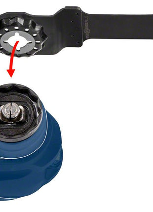 Hoja de sierra de inmersión Bosch EXPERT PAIZ 32 AIT Starlock Plus 32 x 50 mm 1 pieza (2608900019) para metal duro MetalMax - sucesor de 2608662555